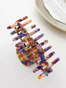 Grampo de Cabelo com Ácido Acético para Uso Diário para Penteados de Meninas, Grampo de Cabelo Casual, Presilhas de Cabelo, Presilha de Maxilar de Cabelo, Grampos de Cabelo, Grampo de Cabelo