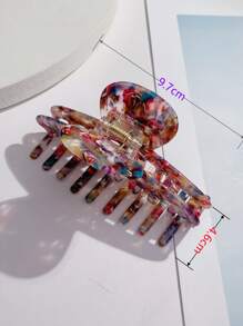 Grampo de Cabelo com Ácido Acético para Uso Diário para Penteados de Meninas, Grampo de Cabelo Casual, Presilhas de Cabelo, Presilha de Maxilar de Cabelo, Grampos de Cabelo, Grampo de Cabelo