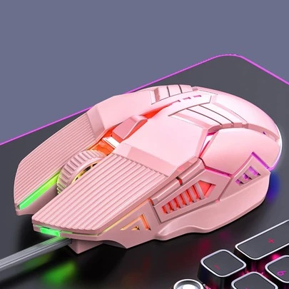 Luminous Wired Mouse, Computer Mouse