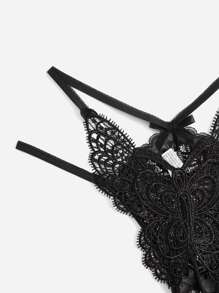 Bragas con abertura con encaje