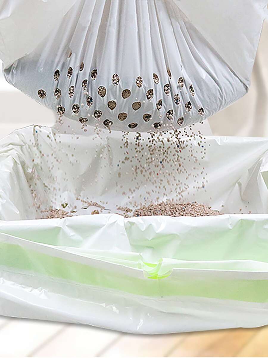 7 túi vệ sinh mèo dùng một lần - Nhiều màu - Xem 1