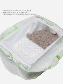 7 túi vệ sinh mèo dùng một lần - Nhiều màu - Xem 3