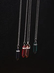 4 chiếc vòng cổ Geo Charm thời trang và phổ biến dành cho nam làm quà tặng trang sức và cho vẻ ngoài sành điệu - Nhiều màu - Xem 2