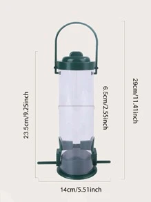 1入組戶外懸掛餵鳥器 - 彩色 - 查看 3
