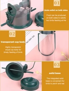 1入組戶外懸掛餵鳥器 - 彩色 - 查看 8