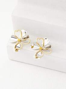 MOTF PREMIUM FLOWER STUD EARRINGS, VALENTINES, MOTHER'S DAY, MOM GIFT - Multicolor - View 5