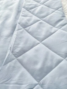 Badminton Embroidered Bedspread - Dusty Blue - View 6