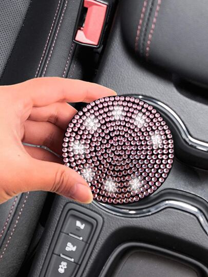 كوستر سيارة بديكور حجر الراين قطعة واحدة