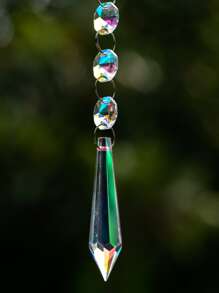 1pc Bird Repellent Crystal Pendant - Multicolor - View 4