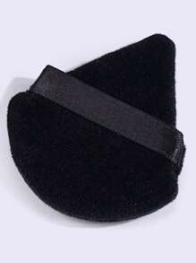 MAANGE 2个装植绒三角粉扑，干用型，柔软亲肤，方便携带，是旅行、化妆、家居装饰、梳妆台、卧室、化妆配件、粉扑、美妆蛋、粉扑、化妆海绵等的理想之选。价格实惠，适合作为圣诞礼物或圣诞小礼物。