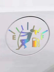 1sheet Hình Graphic Car Laser Sticker - Nhiều màu - Xem 1