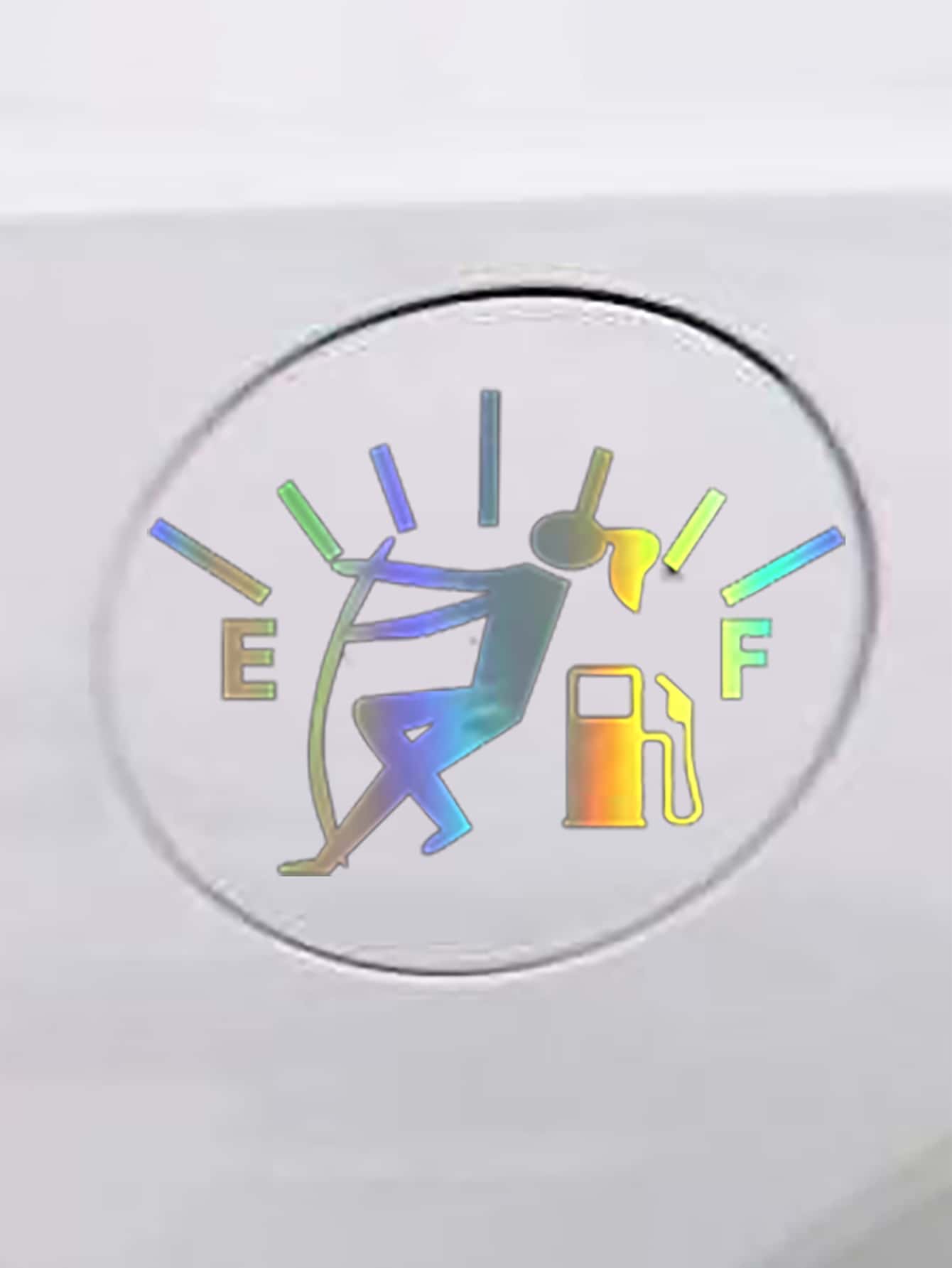 1sheet Hình Graphic Car Laser Sticker - Nhiều màu - Xem 1