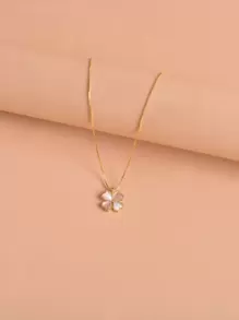 Four-Leaf Clover Charm Necklace
