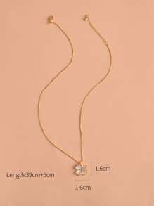 Four-Leaf Clover Charm Necklace