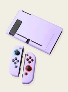 Funda simple compatible con Nintendo Switch - Morado - Ver 3