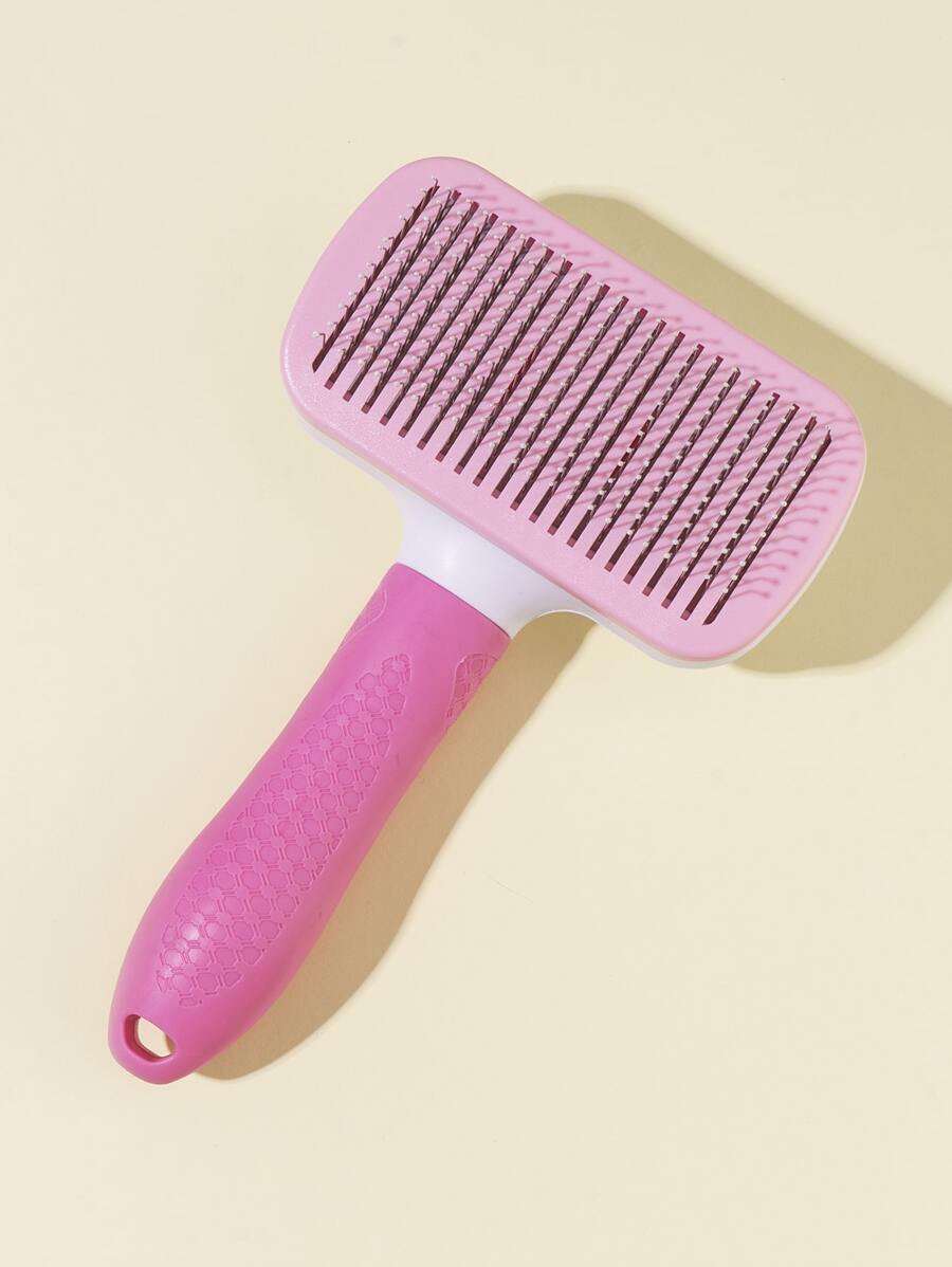 1pc Long Handle Pet Hair Comb