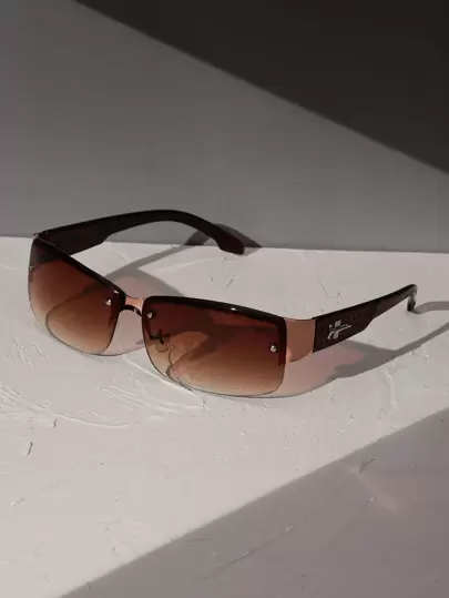 SquareFrameFashionGlasses - Top SHEIN