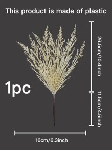 1pc Reed nhân tạo - trắng - Xem 5