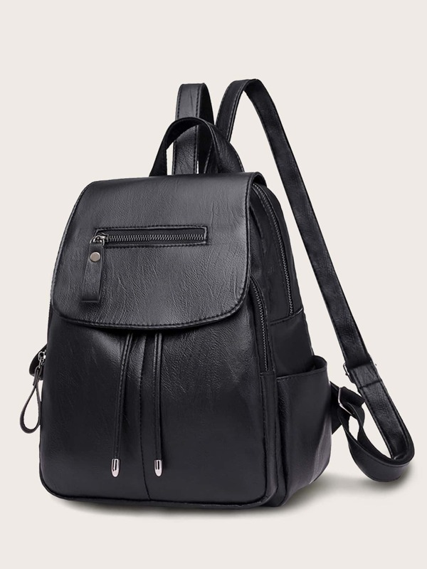 Waterproof,PU,Flip Backpack,Lightweight Graphic Backpack With Bag Charm School Bag For Graduate,Teen Girls Freshman, Sophomore, Junior & Senior In College, University & High School Perfect For Outdoors Travel & Back To School