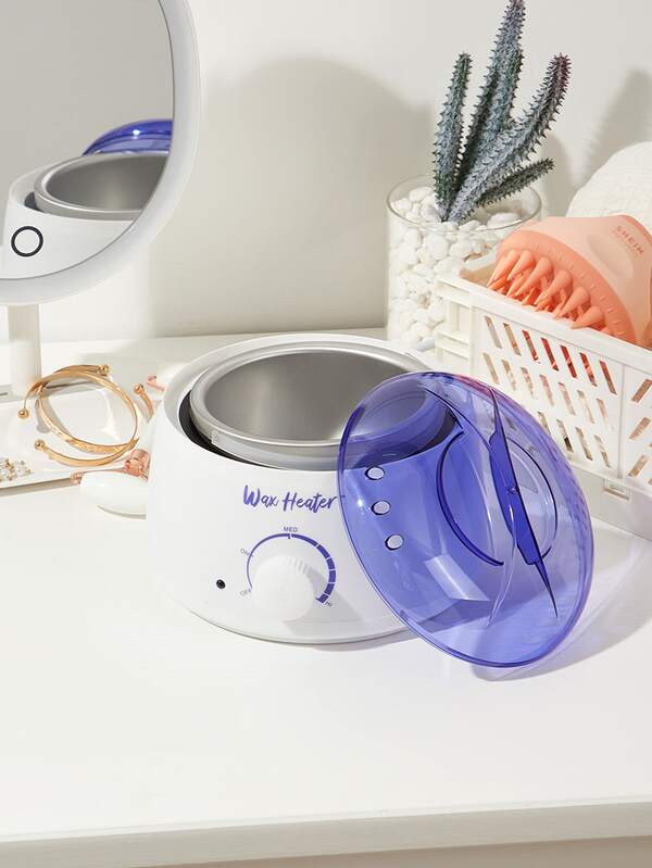 BASIC LIVING 1pc Temperature Control Hair Removal Wax Heater Men's and