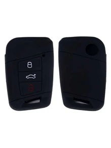 Car Key Case Compatible With Volkswagen Arteon - Black - View 5
