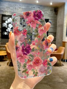Summer Painted Flower Pattern Protective Phone Case Cover Compatible With Redmi / Xs Xr Xs Max P14 P13 P11 P12 Pro Soft Shockproof Cover - Multicolor - View 1