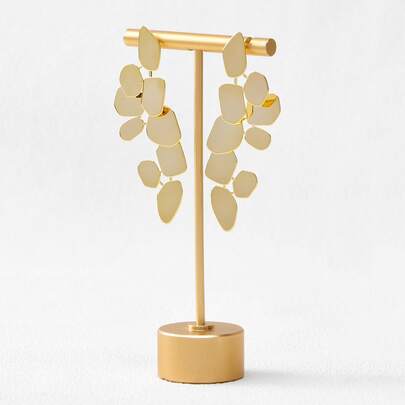 MOTF PREMIUM Pendientes largos geométricos