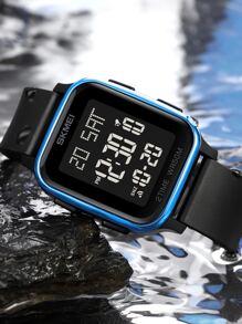 Skmei 男士方形電子錶