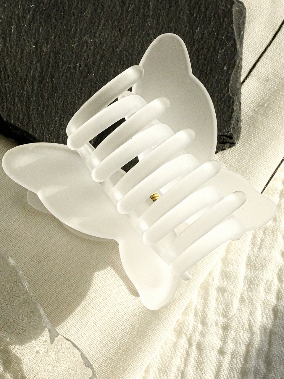 Butterfly Design Hair Claw Elegant