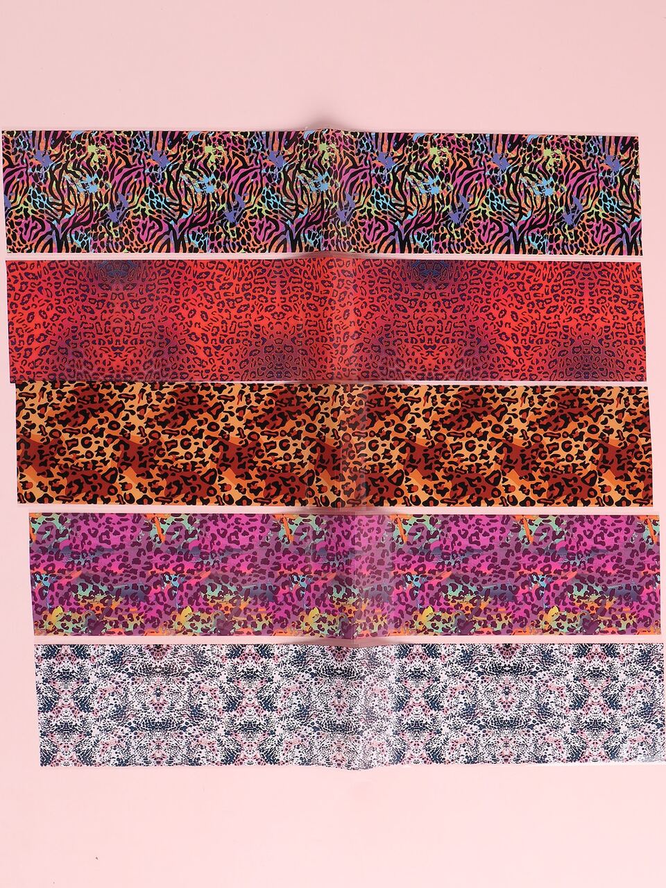 10sheets Leopard Print Nail Transfer Foil DIY Nail Charms Nail Gems Nail Supplies Nails Nail Stickers