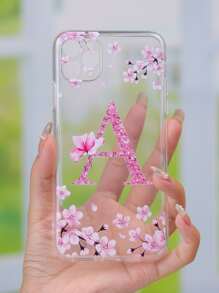 春季苹果字母图形手机壳 兼容 iPhone 15/15Pro/15Plus/15Promax - 彩色 - 查看 2