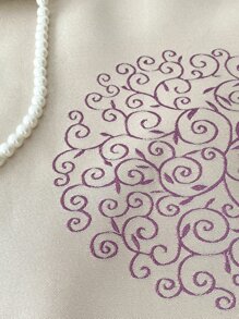 Người chạy giường ghép mảnh Jacquard - Nhiều màu - Xem 2