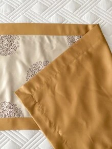 Người chạy giường ghép mảnh Jacquard - Nhiều màu - Xem 3