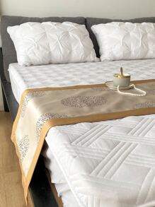 Người chạy giường ghép mảnh Jacquard - Nhiều màu - Xem 4