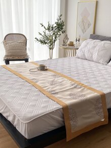 Người chạy giường ghép mảnh Jacquard - Nhiều màu - Xem 5