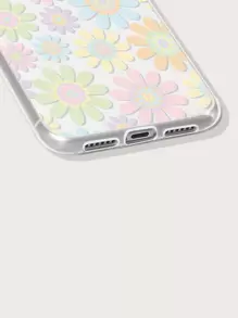 花朵圖案手機外殼 - 彩色 - 查看 3