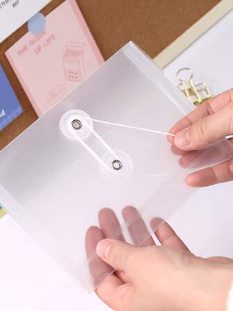 1 Stück Transparente Mappe