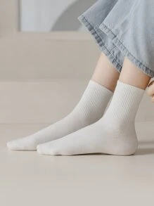 Meias de tripulação minimalistas