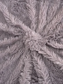 Manta unicolor mullido - Gris - Ver 5