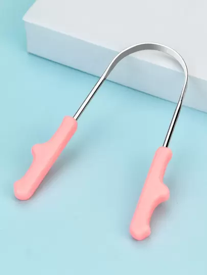 1pc Tongue Cleaner, Tongue Scraper, Living Room Home Bedroom Bathroom House Decor, Travel Stuff, Wedding, Party, Birthday, Gifts For Men Mom Dad Friends, New Years, Accessories, Funny Gift