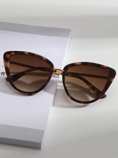 Cat Eye Tinted Lens Fashion Glasses Boho Sunglasses Beach Sun Glasses Beach Accessories For Women Sun Glasses Sunglasses Shades Fashionable Shade Elegant Outfit Family Outings Travel Vacation Holiday For Summer Beach Vacation,Outdoor,Travel