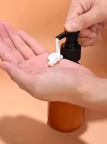 1 件 300 毫升乳液分配器，棕色多功能洗发水瓶，适用于家庭浴室装饰秋季装饰返校