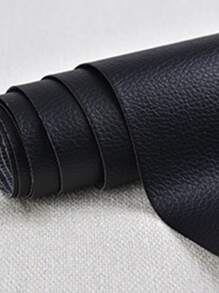 1 Cuộn Giấy Dán Tường Đồng Màu, Miếng Dán Tường Tự Dính Đơn Giản Màu Đen Cho Trang Trí Nhà - màu đen - Xem 3