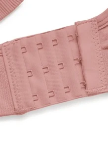 SHEIN Maternity 3pack Ruched Seamless Bra For Mother - Multicolor - View 8