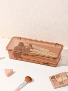 1入組化妝刷收納盒 - 棕色 - 查看 8