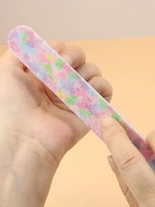 3 Dũa móng tay Gradient Glitter - Nhiều màu - Xem 3