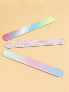 3 Dũa móng tay Gradient Glitter - Nhiều màu - Xem 4