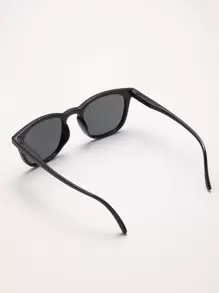 Toddler Kids Geometric Frame Fashion Glasses - Black - View 4