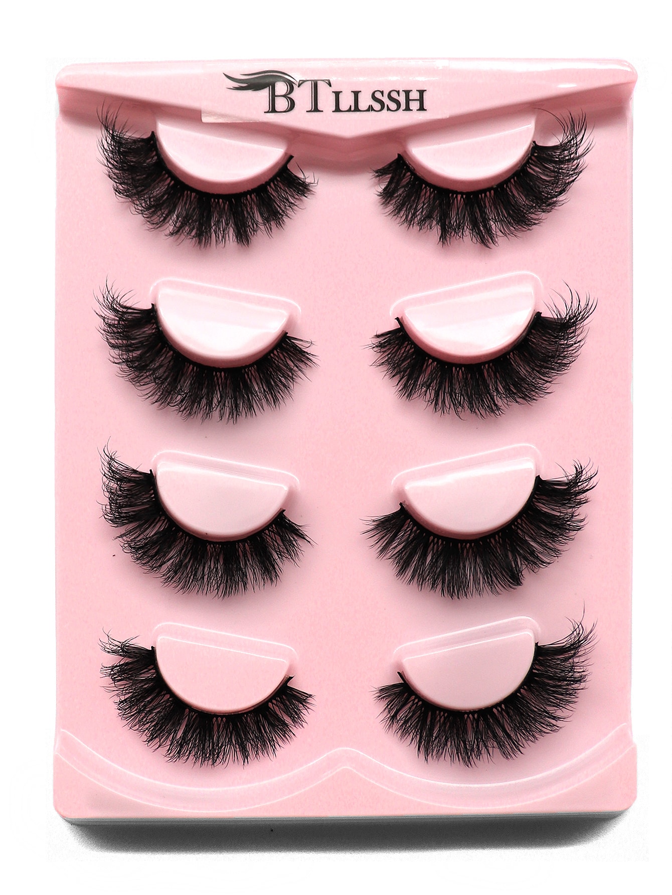 cateyes false lashes: 01 - catwalk – edgars Images... 4pairs Full Strip Cat Eye False Eyelashes