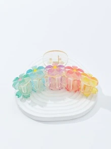 Pinza Para El Pelo Con Decoración De Flores, Bonito Regalo Perfecto Para Amigos Para Uso Diario - Multicolor - Ver 4